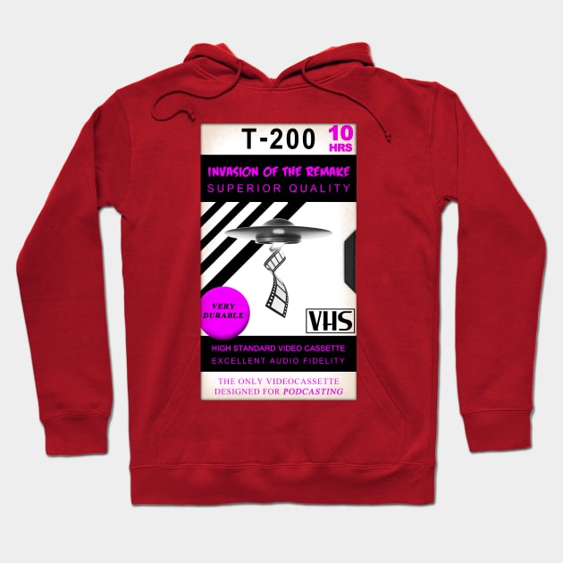 Classic Invasion of the Remake VHS Video Cassette - Retiring November 30, 2022 Hoodie by Invasion of the Remake
